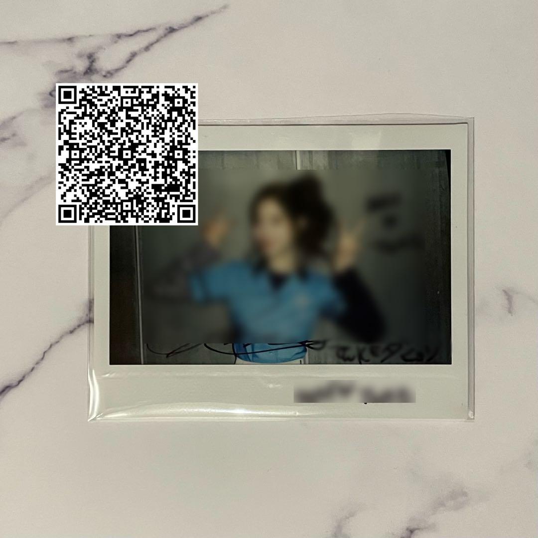 TWICE ダヒョン one more time 直筆サイン入りポラロイド