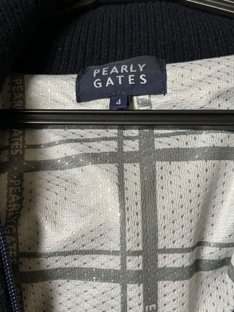 PEARLY GATES ￼￼ネイビージャケット M 希少・美品・蓄熱