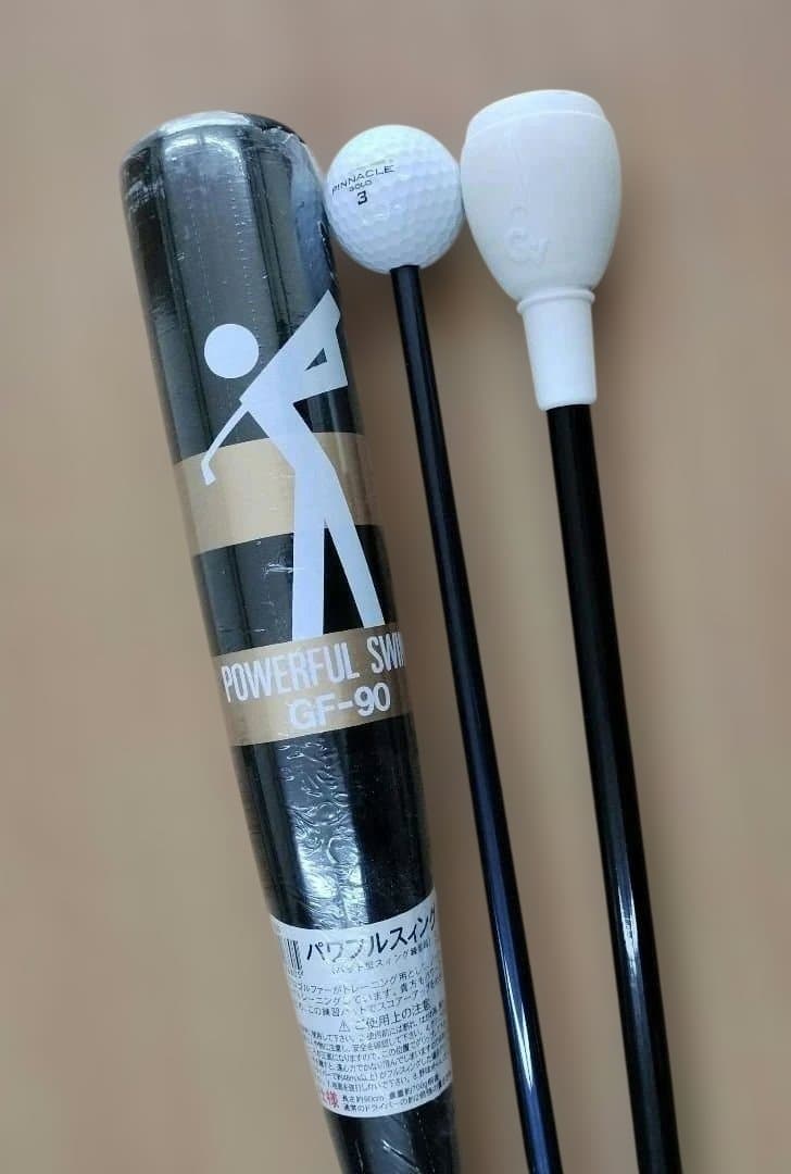 ゴルフ　練習器具セット　パワフルスイング　トルネードスティック　ヤードスティック