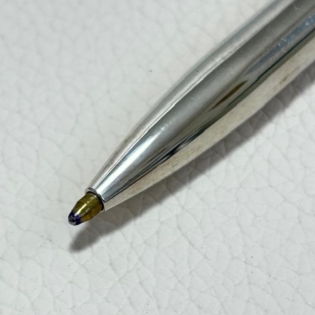 美品★ティファニー シルバー925 純銀製 ボールペン インク無 ブルーの帯！