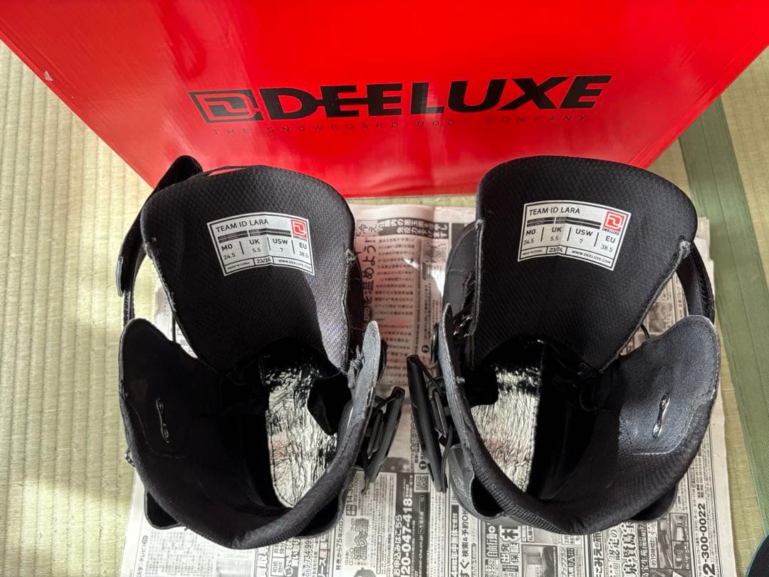 DEELUXE TEAM ID LARA 24.5 ブラック