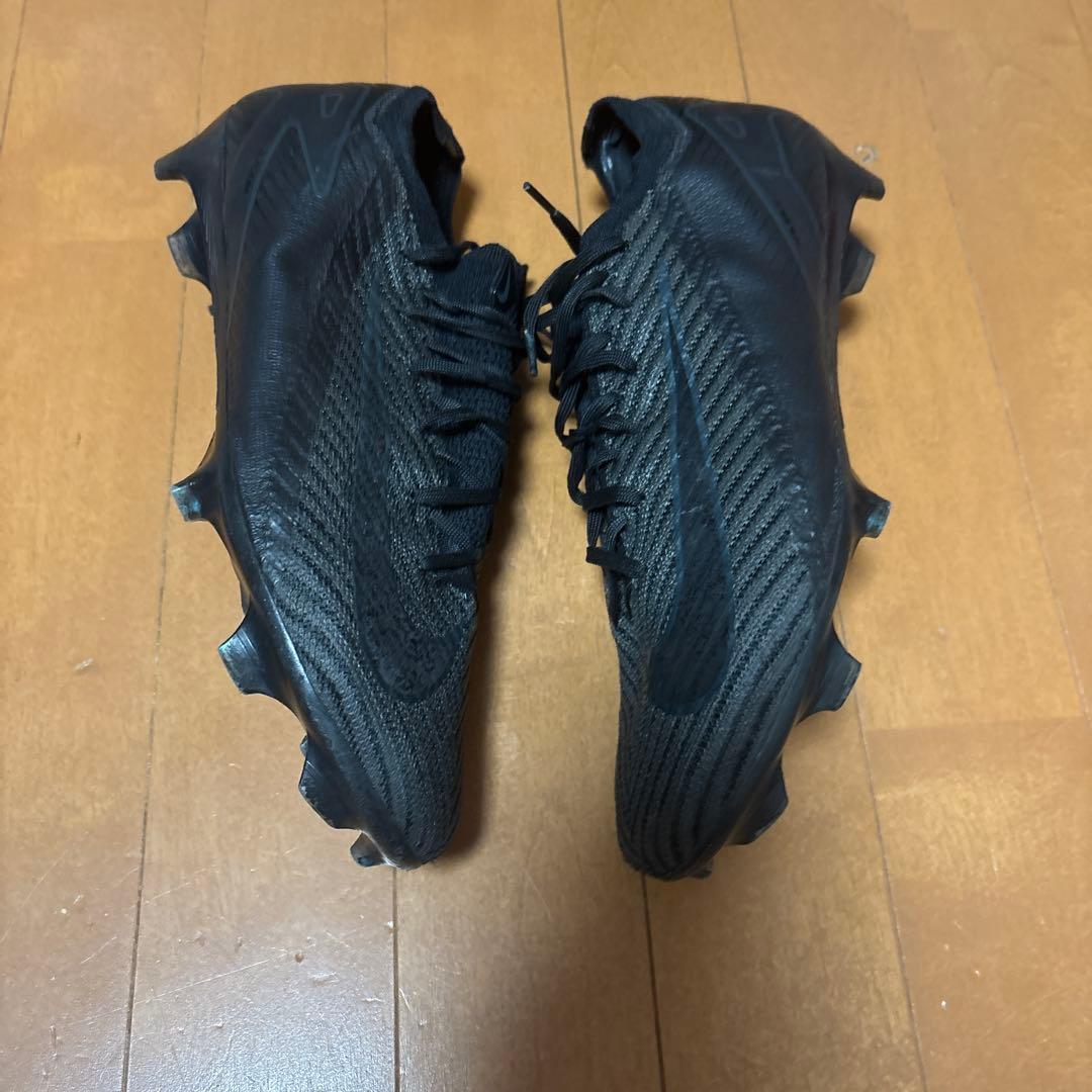 ブラックスパイクシューズ FGタイプ