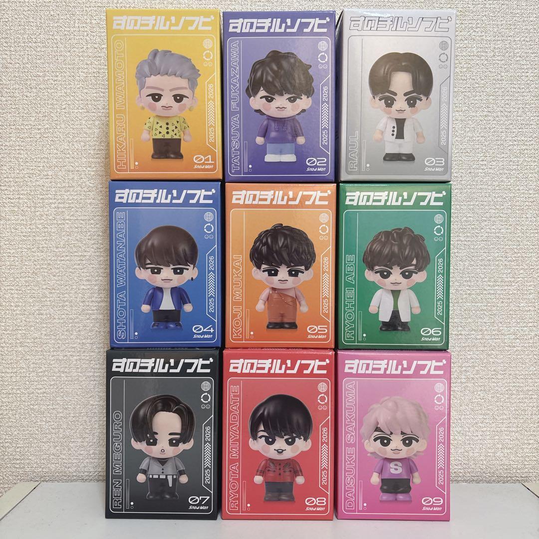 Man ドームツアー2026 ON すのチル ソフビ　 コンプ 全員