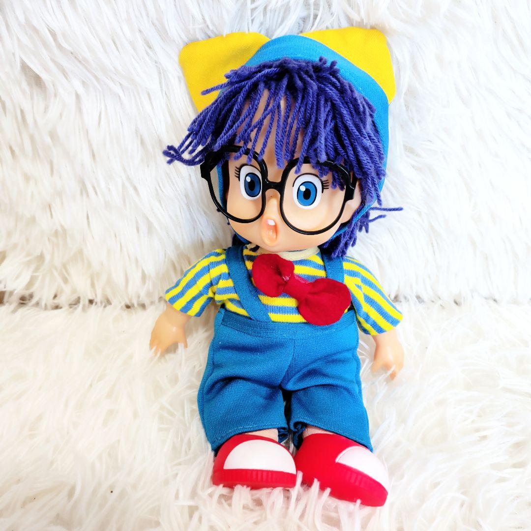 【希少】Dr.スランプ　アラレちゃん＆ガッチャン　ソフビ　昭和レトロ