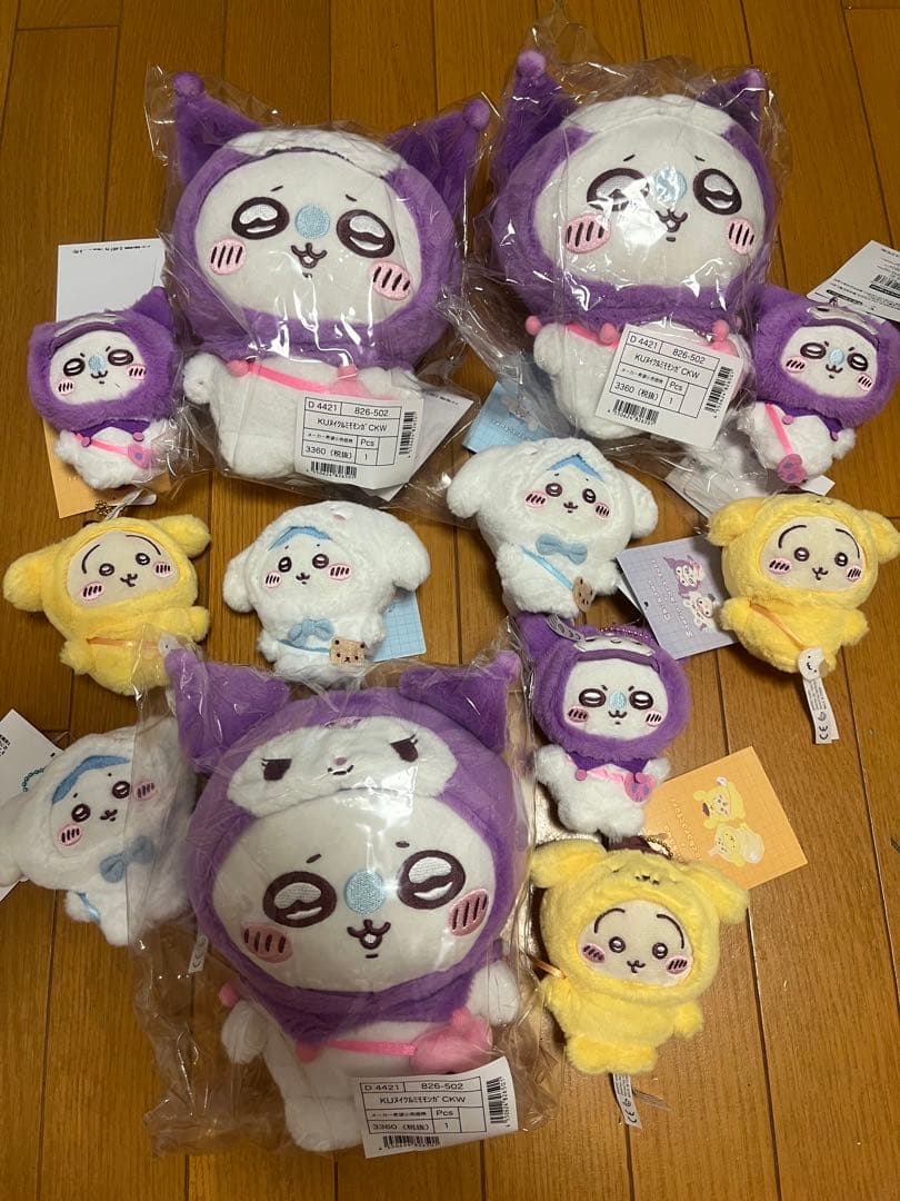 【新品未開封】ちいかわ×サンリオキャラクターズ　12個