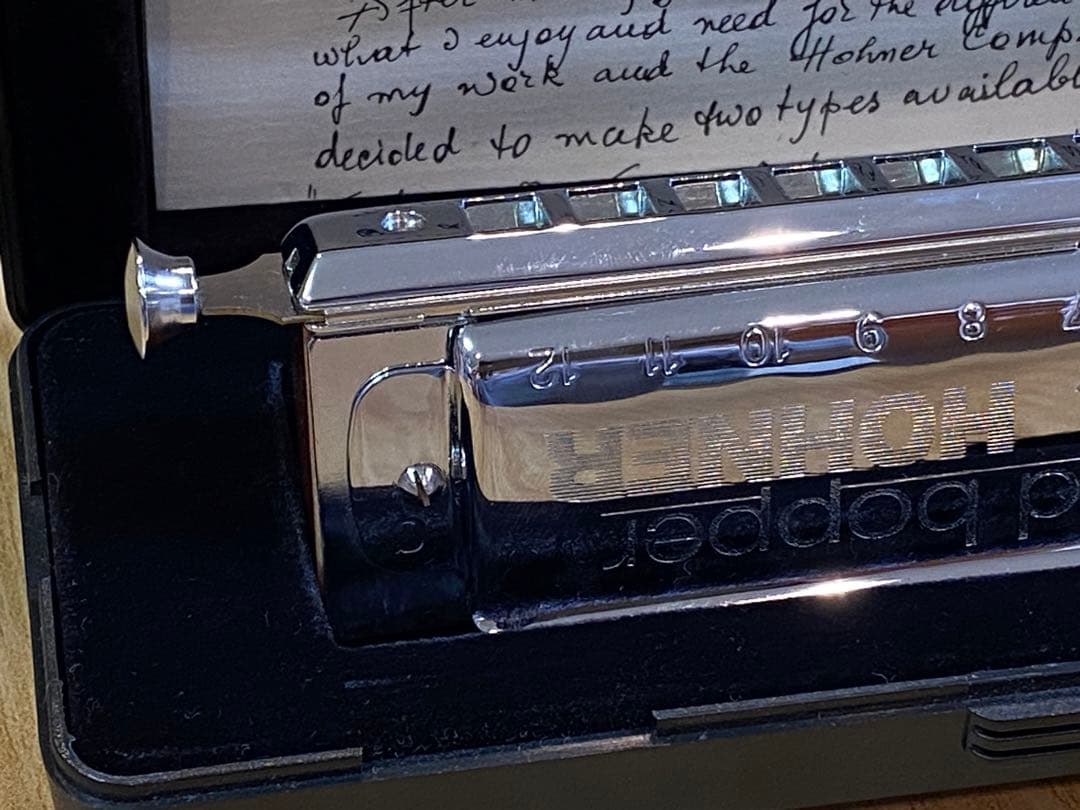 HOHNER hard bopper ホーナー クロマチックハーモニカ