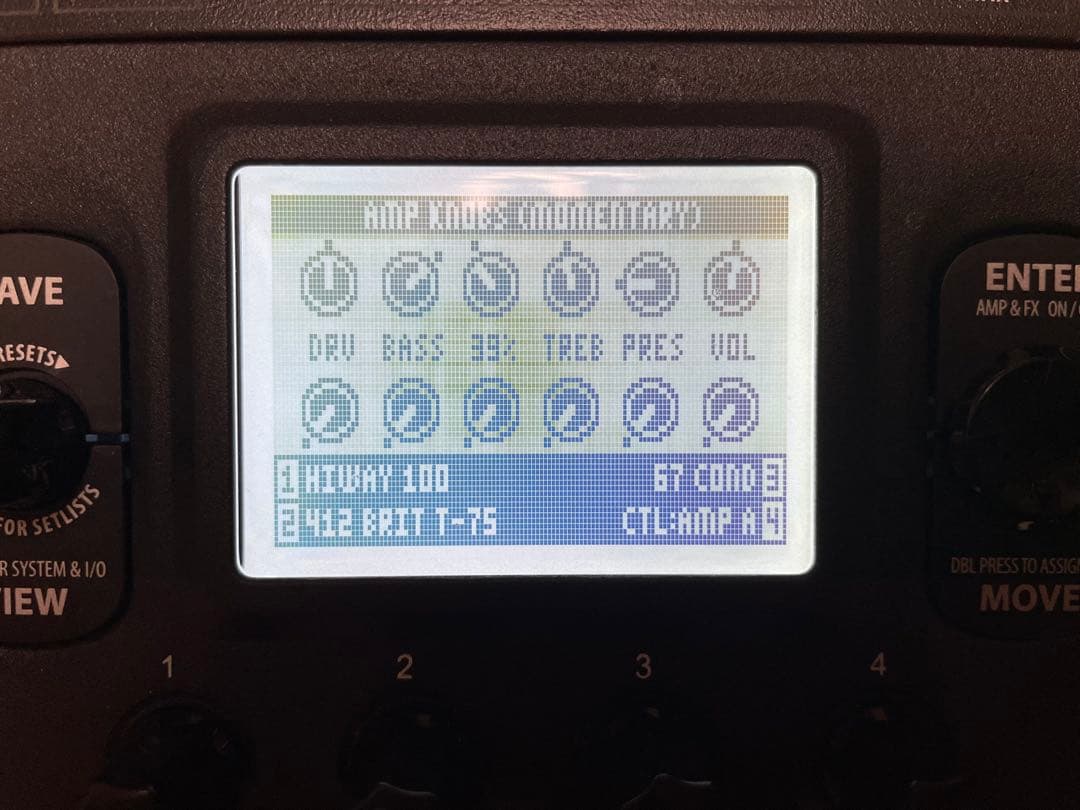 ジャンクLine 6 POD HD500 (ボード、ケース付き)