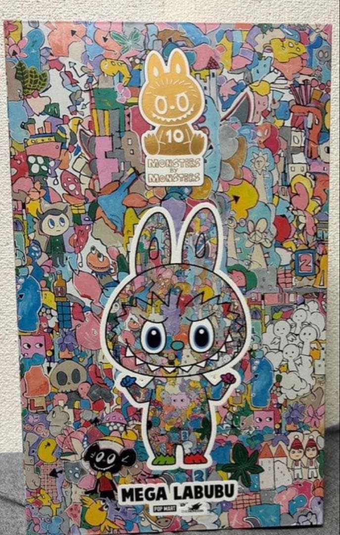 その他 POP MART MEGA LABUBU 10th Anniversar400%