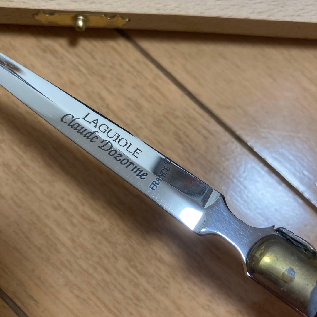 【未使用】クロード・ドゾルム　ペーパーナイフ　スタミナウッド