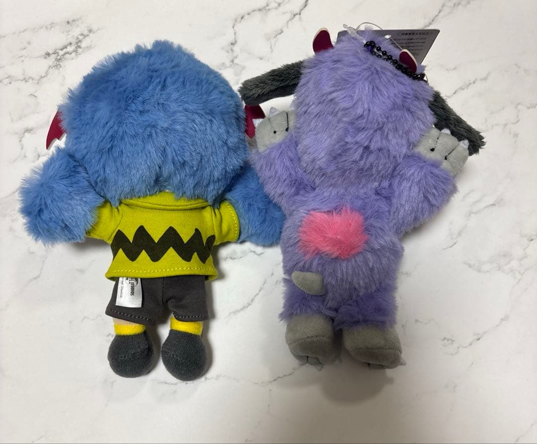 s*t様 USJ ホラーナイト　スヌーピー、チャーリーブラウンぬいぐるみキーホル