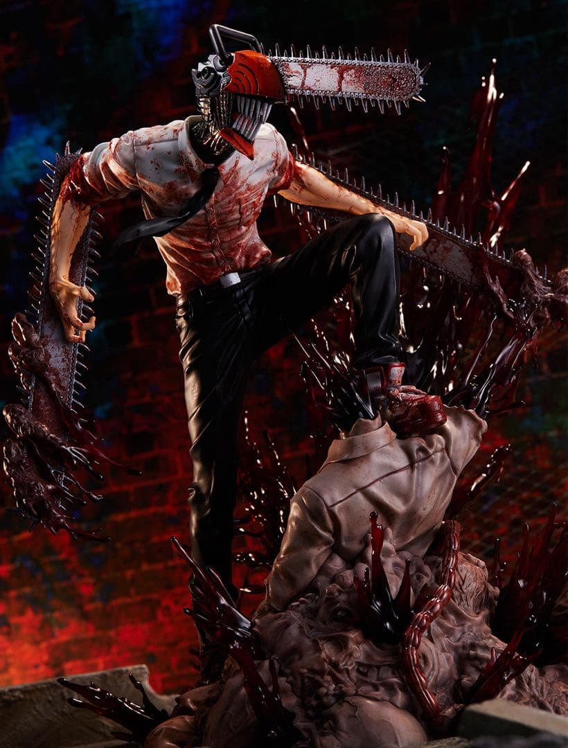 チェンソーマンの1/7スケールフィギュア