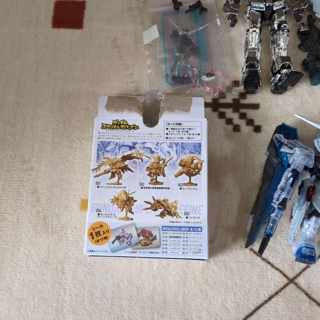 ※ジャンク　ガンプラジャンク6体+スペリオルディファイン4番