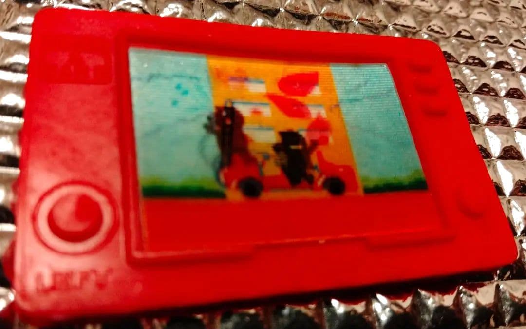 【激レア!】コスモス　ゲームウォッチ型　消しゴム　４種セット