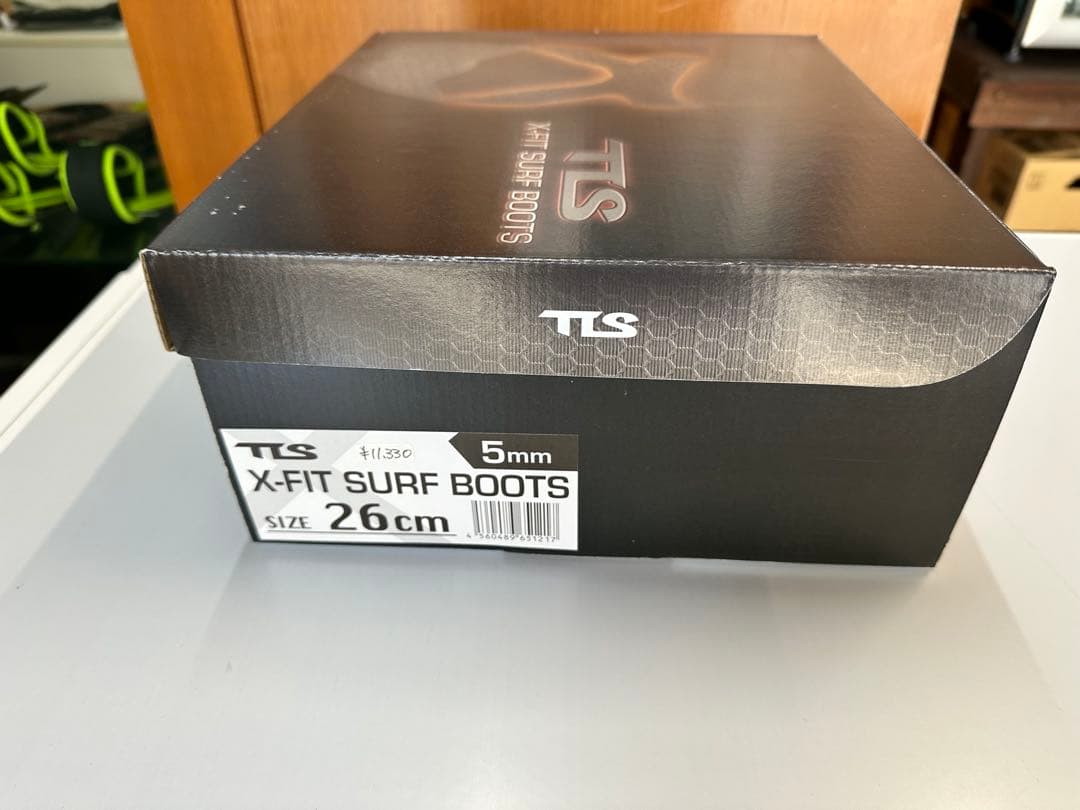 TLS サーフブーツ　5mm 26cm ブラック　新品未使用