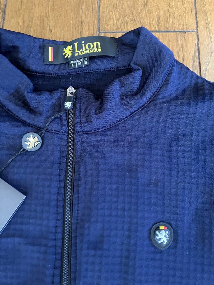 新品　Lion de Kapelmuur サイクルジャケット L ネイビー