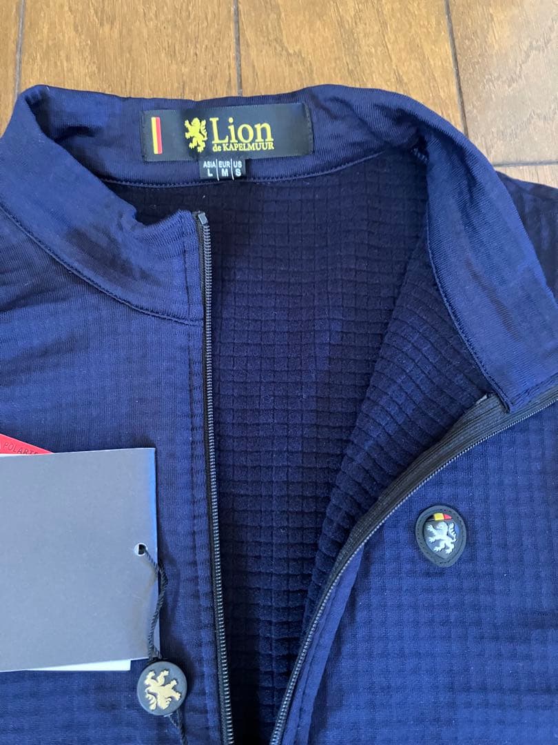 新品　Lion de Kapelmuur サイクルジャケット L ネイビー