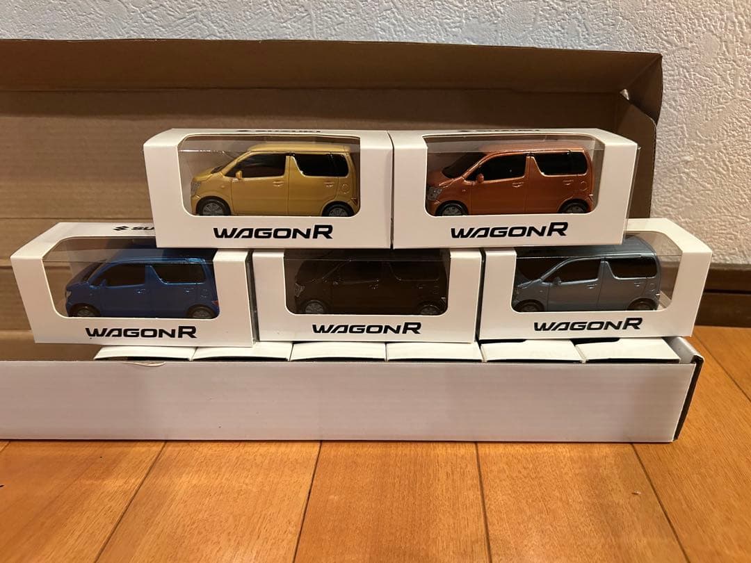 スズキ ミニカーセット WAGON R & STINGRAY ワゴンR FX