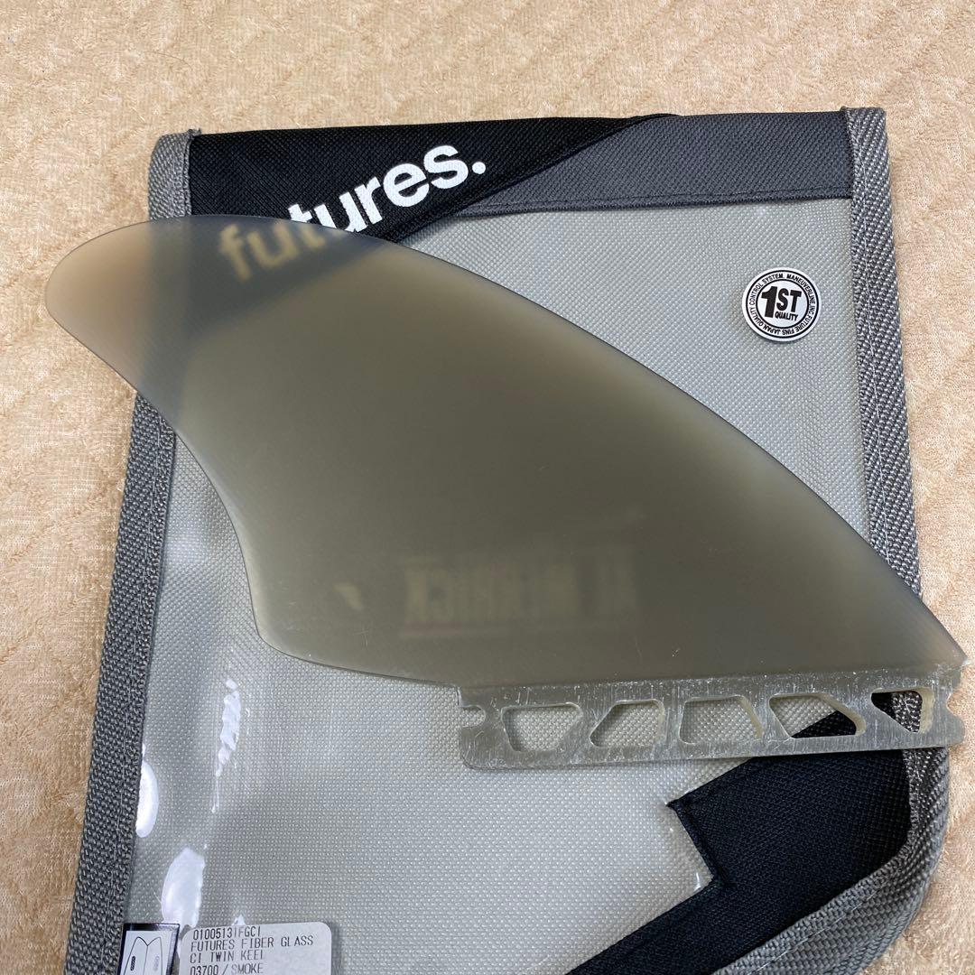 FUTURES FIBER GLASS CL TWIN KEEL ツインフィン