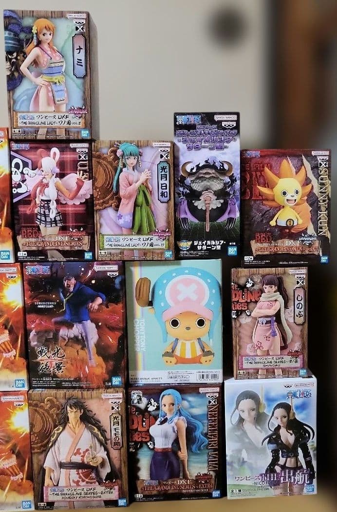 ワンピース　プライズフィギュア　まとめ売り売り　エース　シャンクス　チョッパー