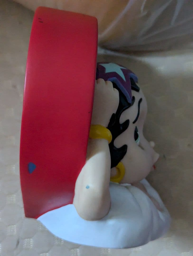 【“ベティちゃん”のソフビな貯金箱】 1997 中古品