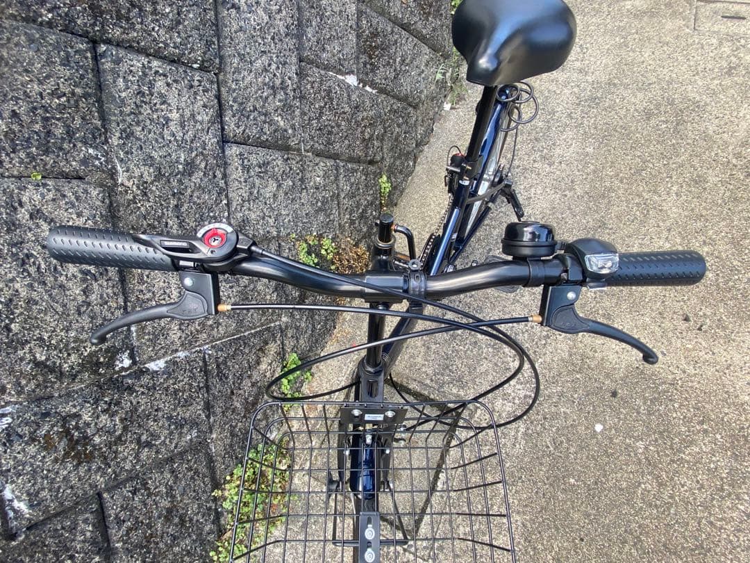 折りたたみ自転車 前カゴ付き【広島】