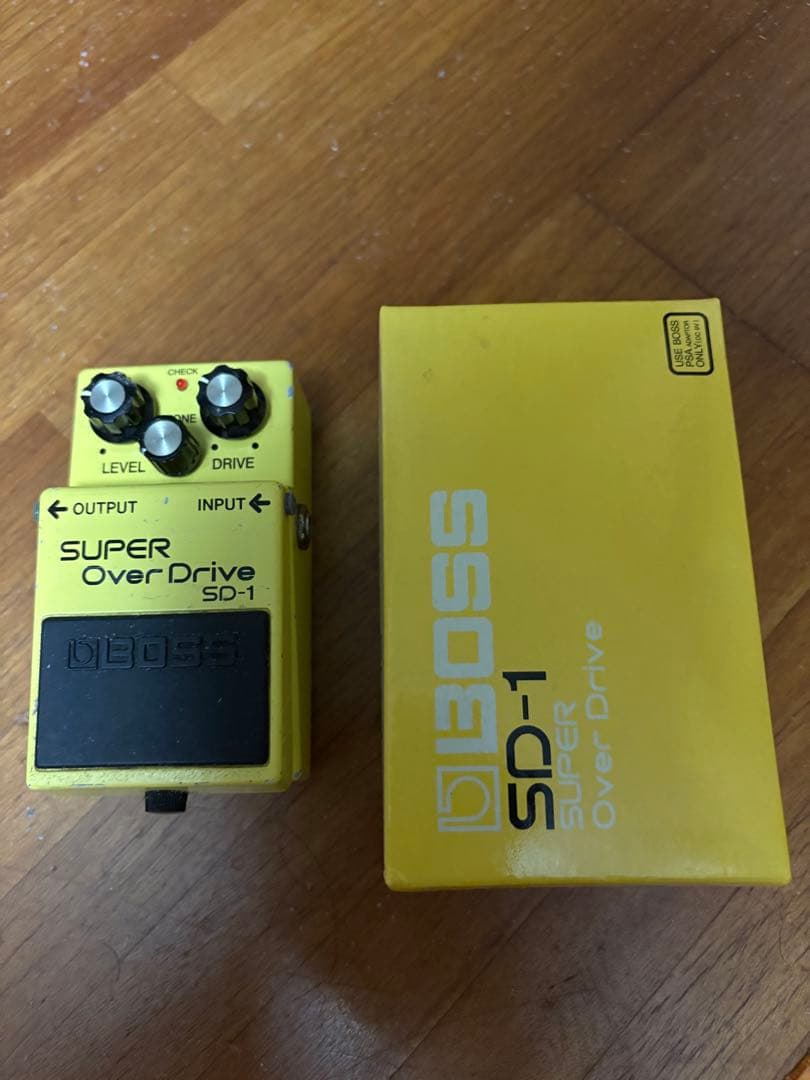 ギター BOSS SD-1 Kensei Ogata Transparent Mod