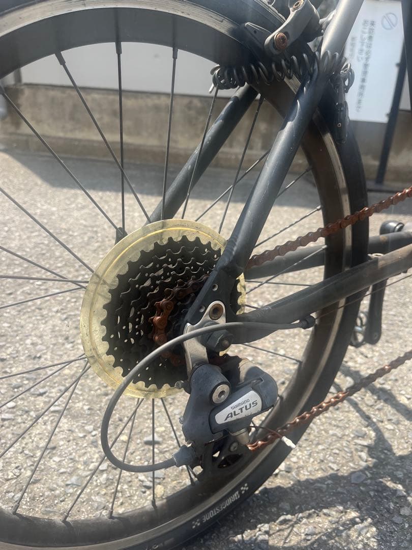 値下げ！直接引渡し限定　tern crest 格安現状販売。