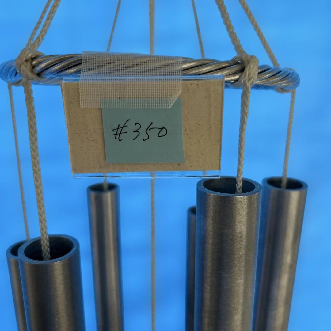 #350 中型ウインドチャイム シルバー