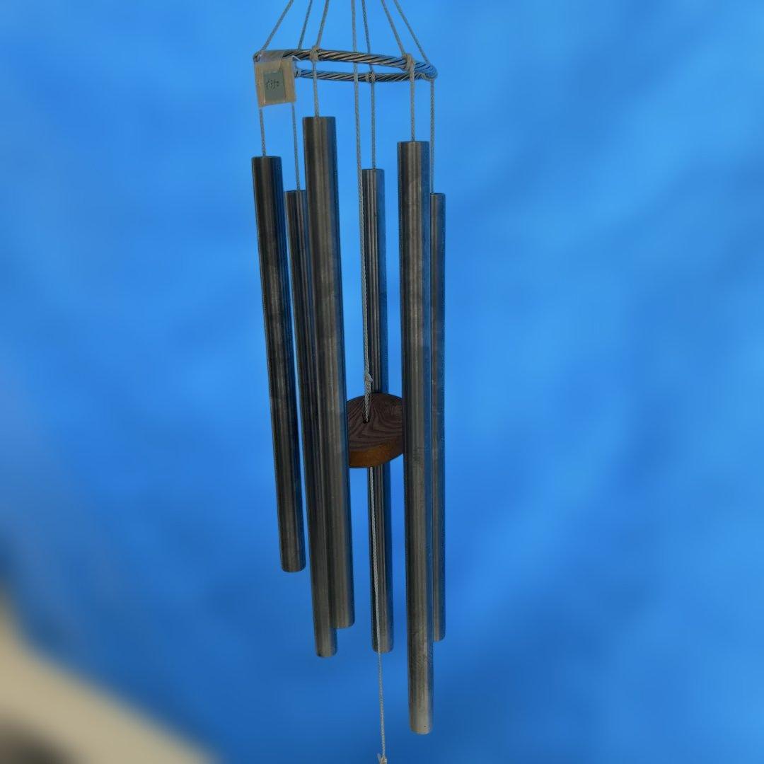 #350 中型ウインドチャイム シルバー