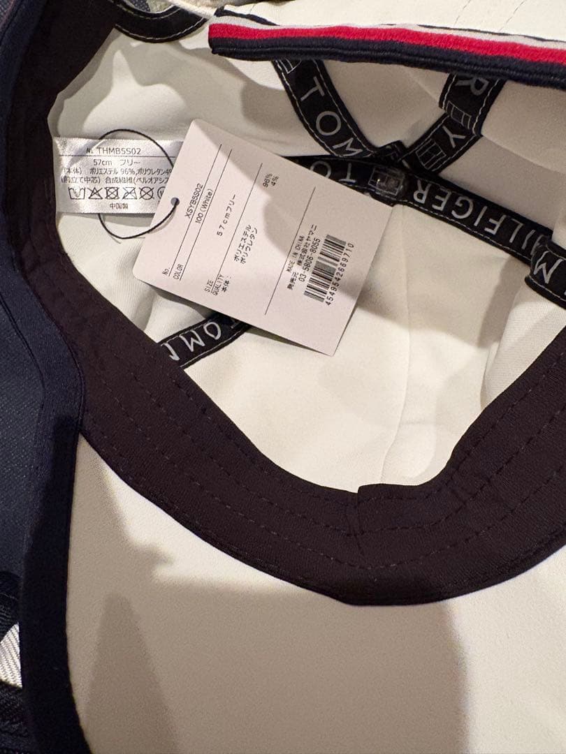 新品　2025 トミー ヒルフィガー ゴルフ　キャップ クール ボールポーチ