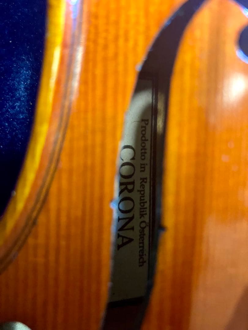 CORONA Verniciato Samuele Bagni 4/4バイオリン