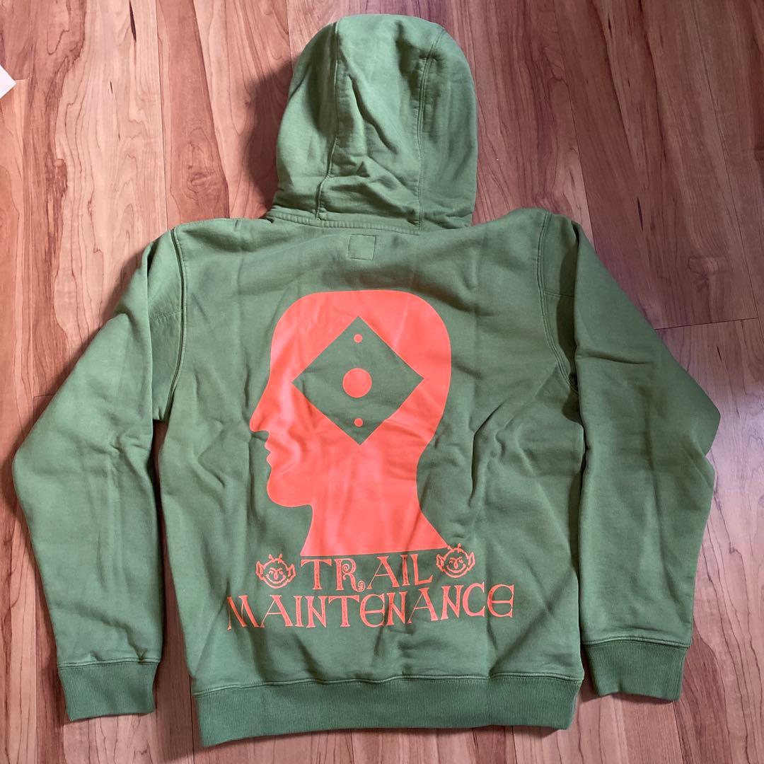 【S】Rapha トレイルパーカー Brain DEAD ラファ