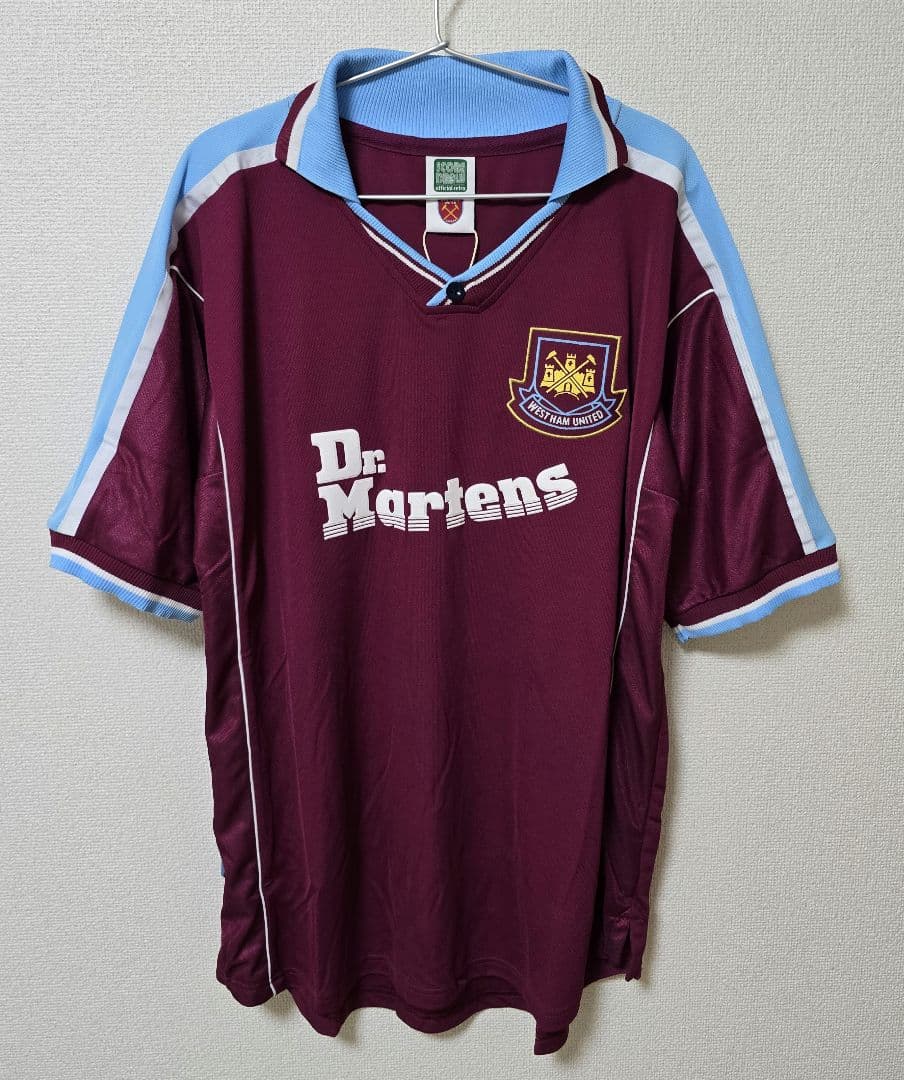 ウェストハム ユニフォーム　復刻
