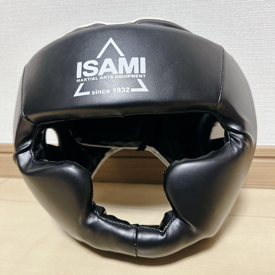 ISAMI イサミ ボクシンググローブ 14oz ヘッドギア Lサイズ
