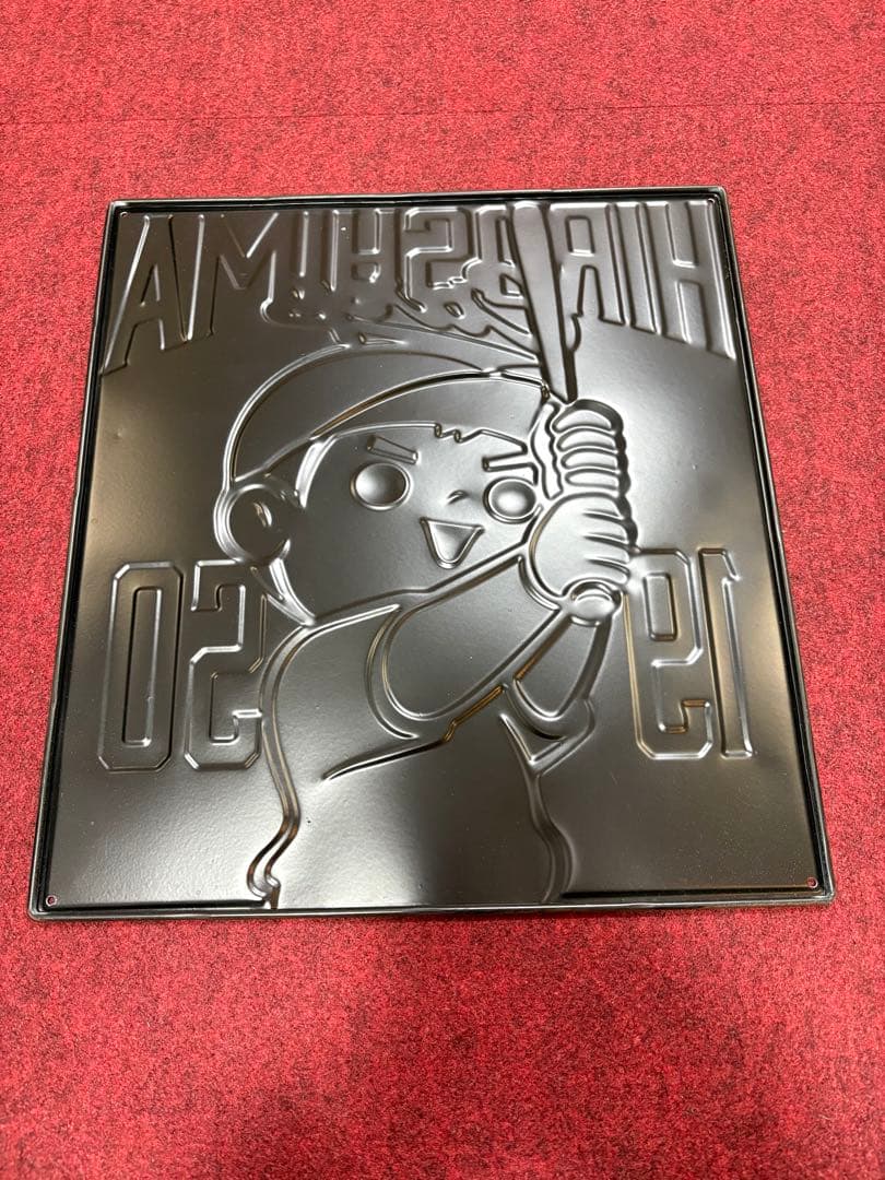 魚*里様 広島カープ ブリキ看板