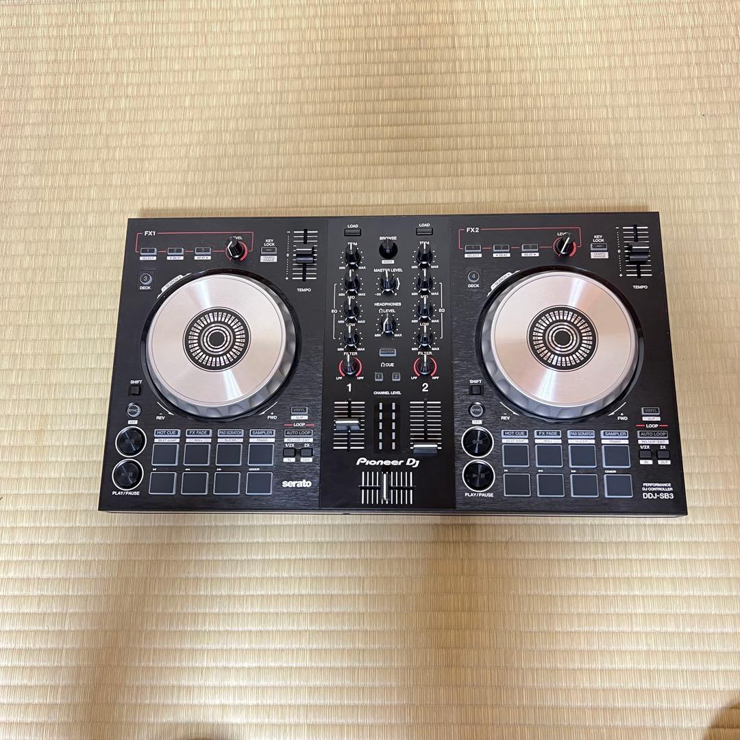 Pioneer DJ DDJ SB3 説明書　スタンド付き　動作確認済み