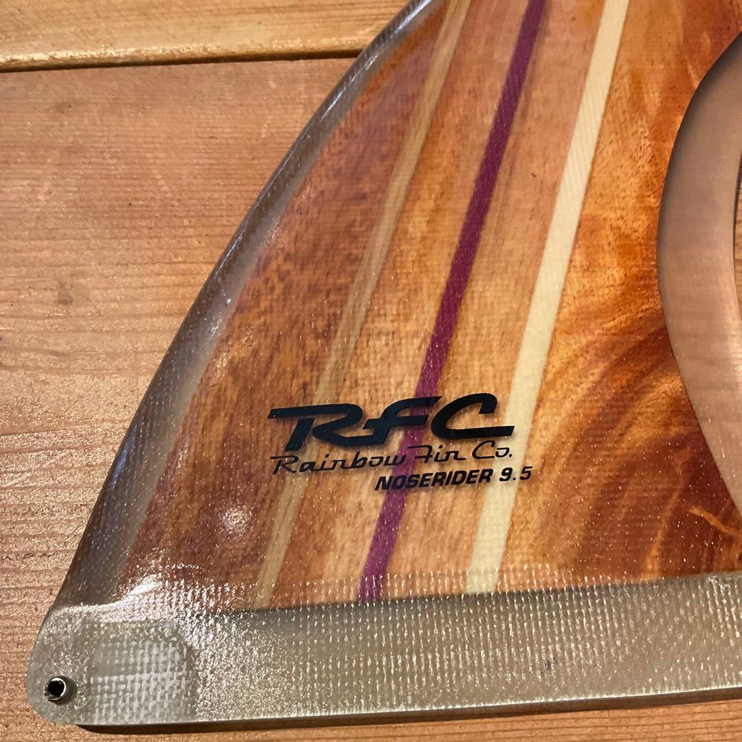 レインボーフィン Noserider9.5 WOODロングボード用