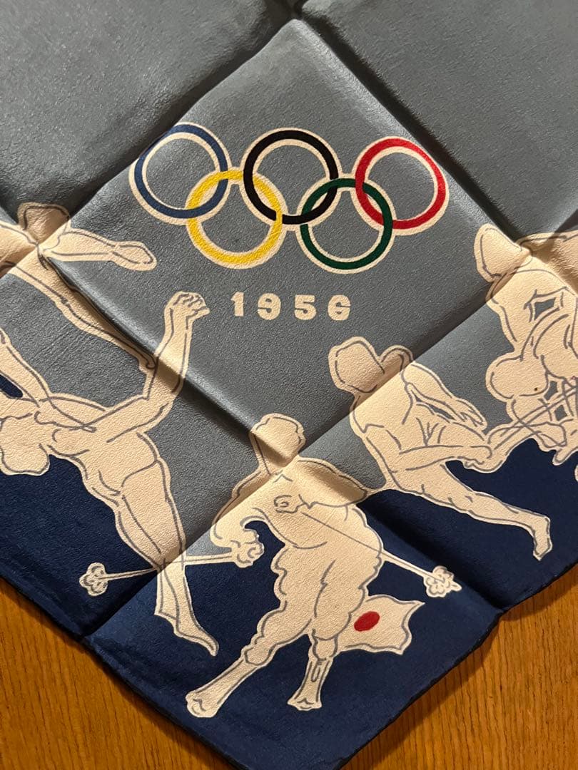 1956年オリンピック　選手着用柄スカーフ