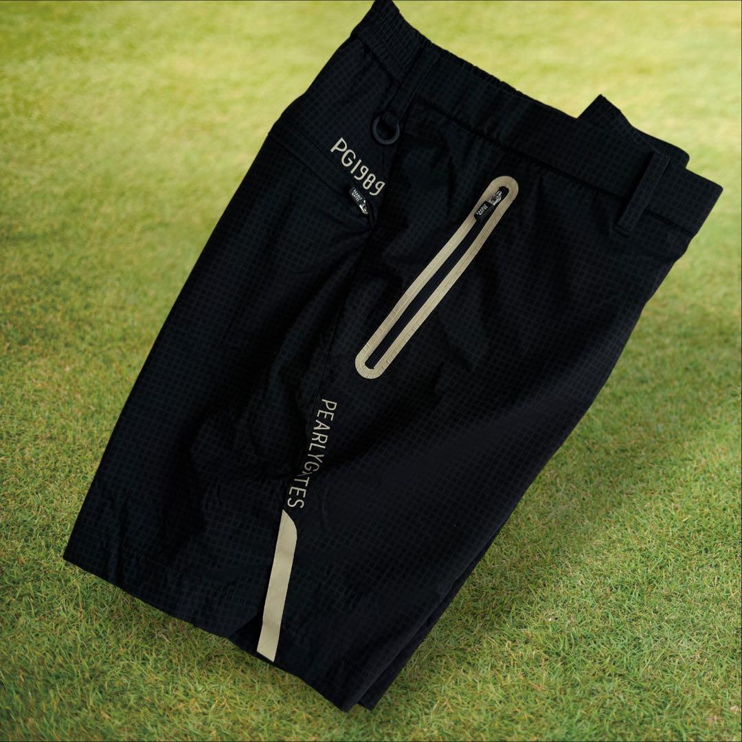 現行モデル　パーリーゲイツ　ハーフパンツ　短パン　紺　濃紺　ネイビー　3 S〜M