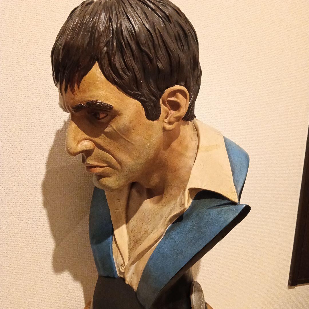 スカーフェイス⭐︎等身大バスト⭐︎サイドショウ⭐︎トニーモンタナ⭐︎アルパチーノ