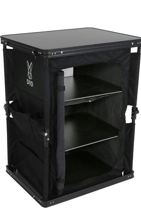 DOD　マルチキッチンテーブル　ブラック