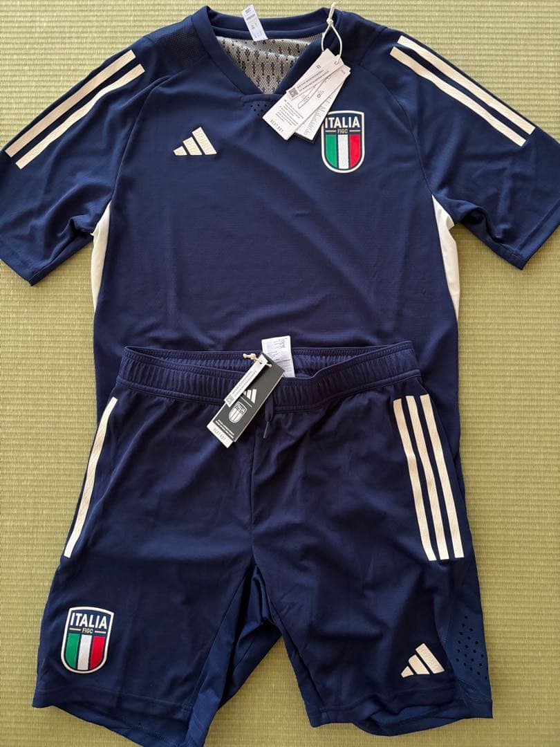 adidas イタリア代表 トレーニングウェア上下 プロモデル