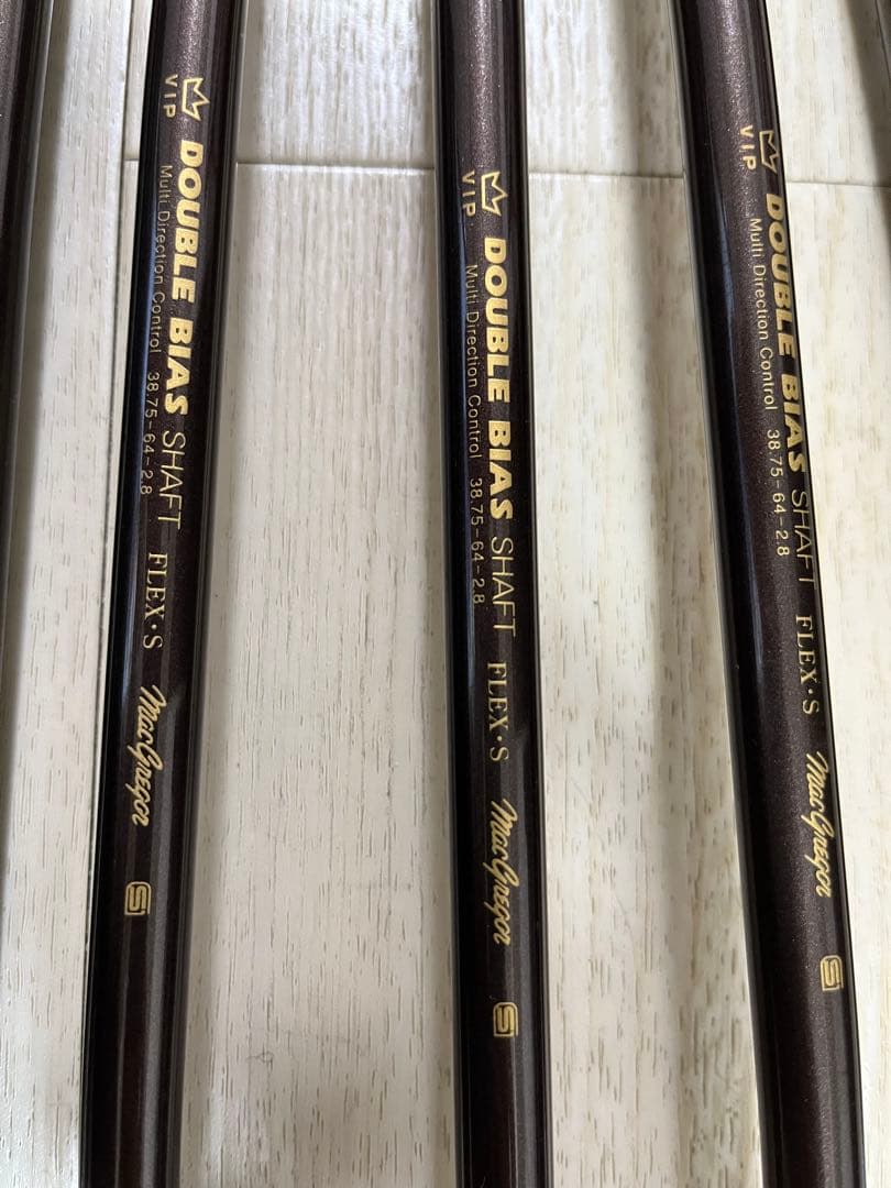 激レア！世界限定１０００セット記念モデル！マクレガーVIPアイアン11本セットS