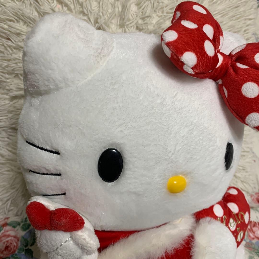 キティ　ぬいぐるみ　クリスマス　タイニーチャム サンリオ　レア