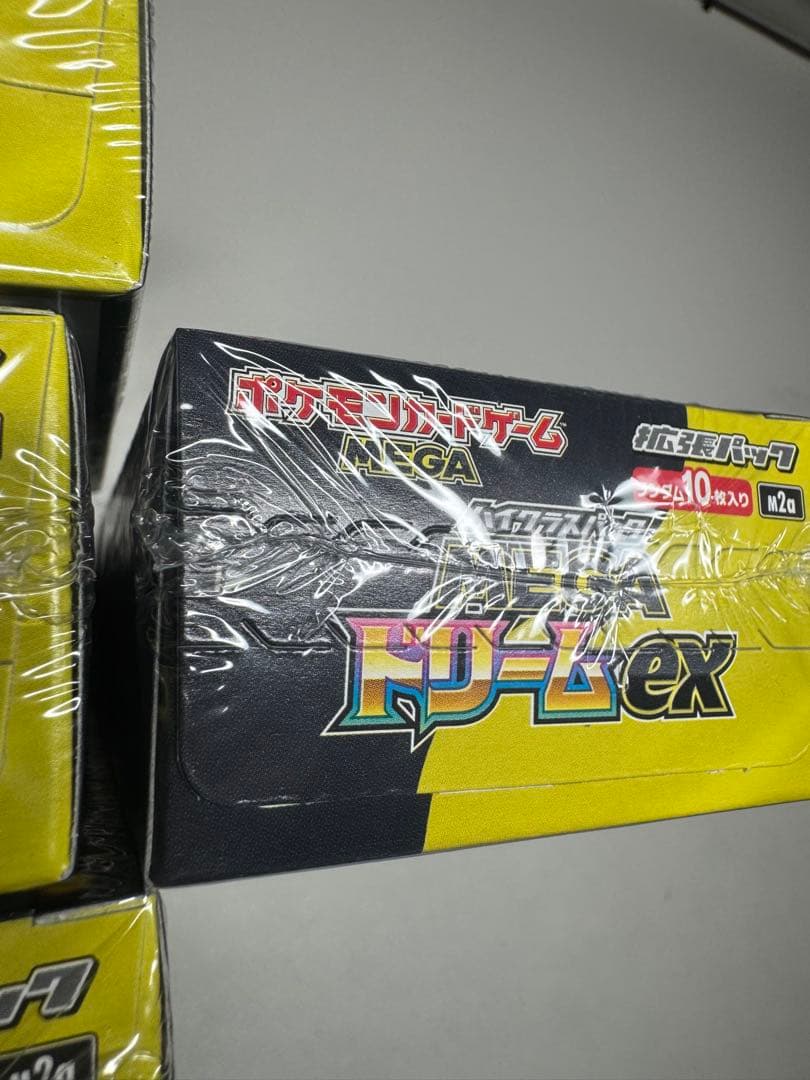 ポケモンカードMEGAドリームex BOX 新品未開封　7box シュリンク付き