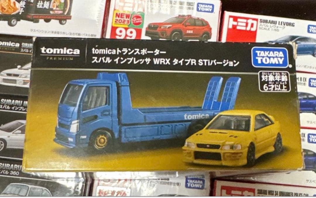 SUBARU スバル トミカ ミニカー セット
