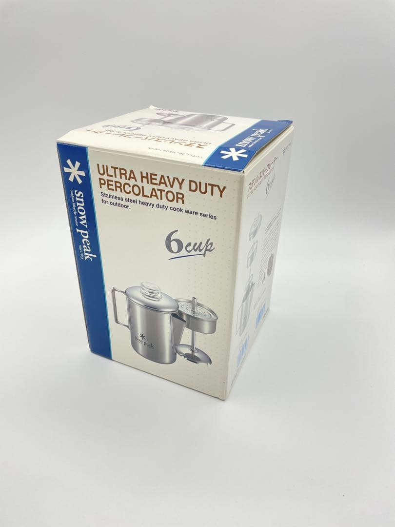 未使用  peak ステンレスパーコレーター 6カップ PR-006