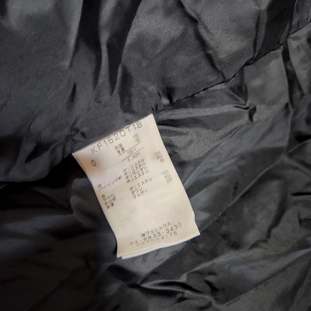 ジェフ千葉　Kappa フード付きベンチコート 黒 サイズ0