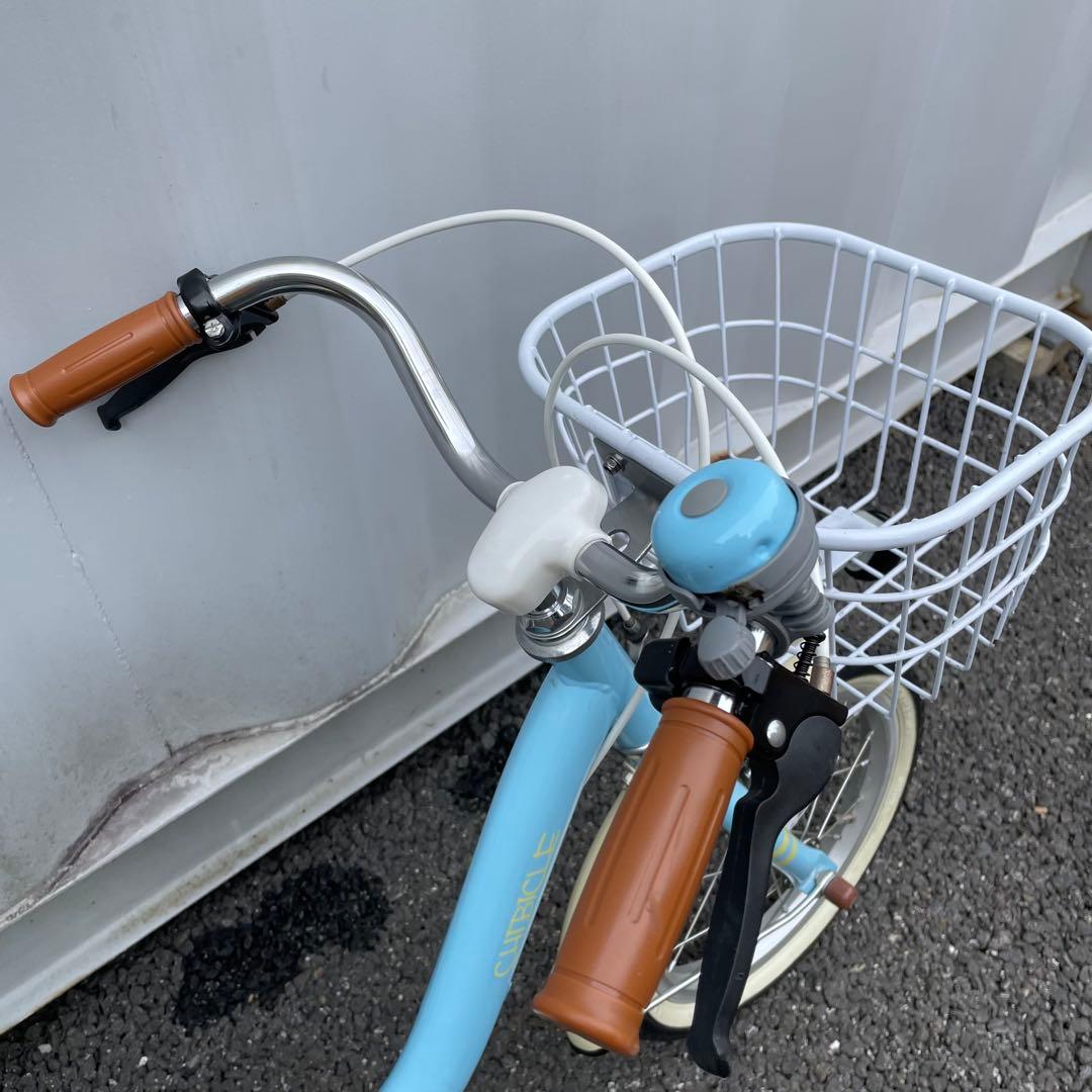 美品 子供用自転車 14インチ 身長95-114cm カゴ付 定価2万円