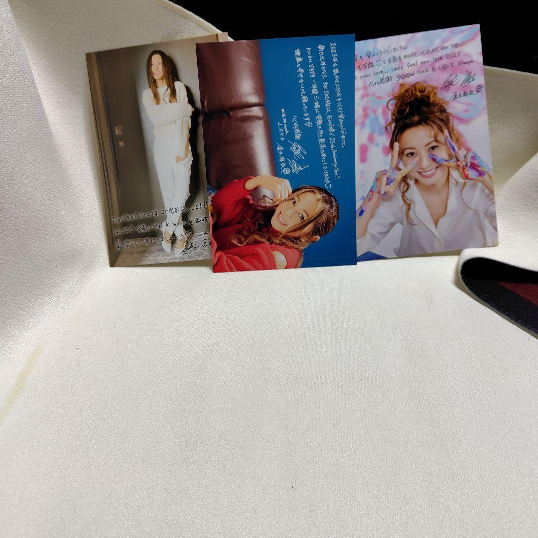 倉木麻衣FC会員　バ-スデイカ−ド5枚と年賀誕生日カ−ド１５枚